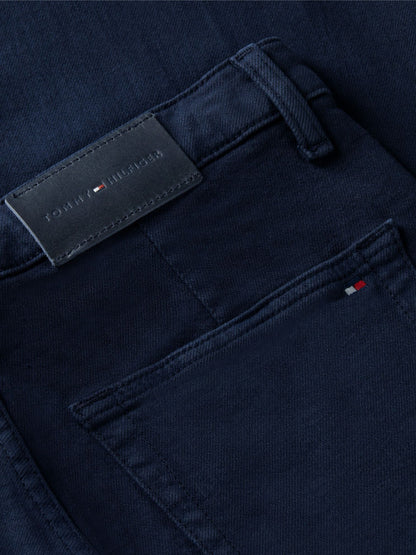 Tommy Hilfiger Stretch High-Rise Cropped Wide Leg Jean