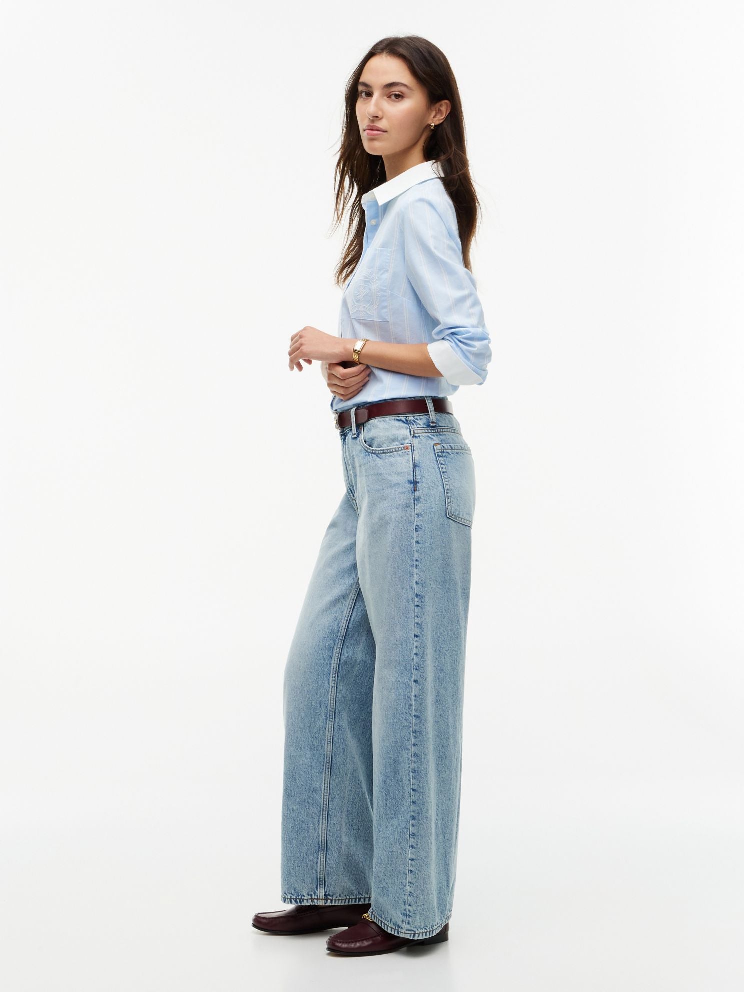 Tommy Hilfiger High-Rise Wide Leg Jean