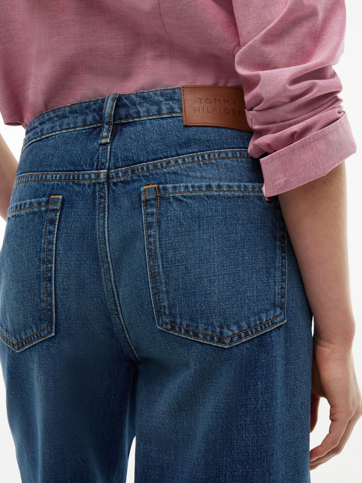 Tommy Hilfiger High-Rise Wide Leg Jean
