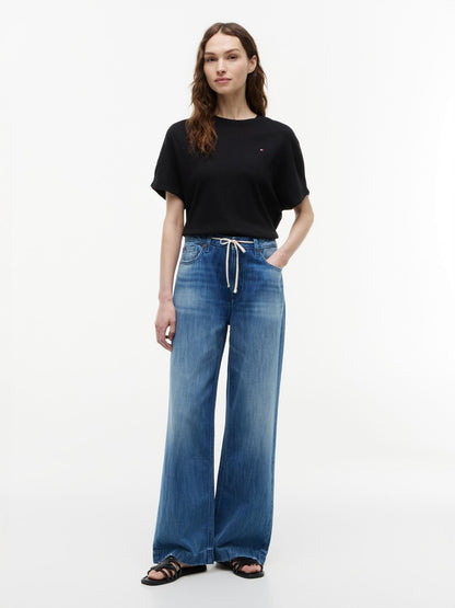 Tommy Hilfiger Pull-On Wide Leg Jean