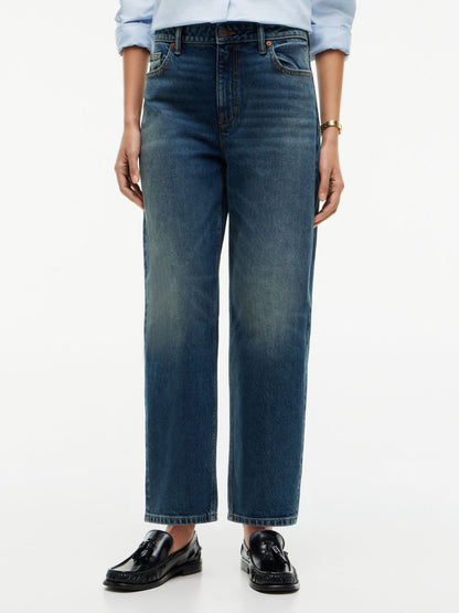 Tommy Hilfiger Stretch High-Rise Barrel Jean