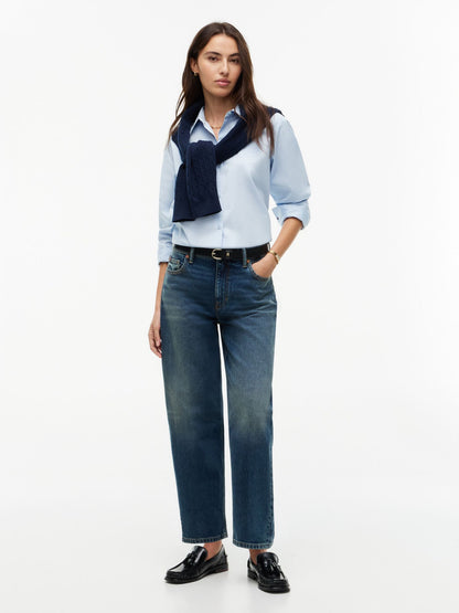 Tommy Hilfiger Stretch High-Rise Barrel Jean