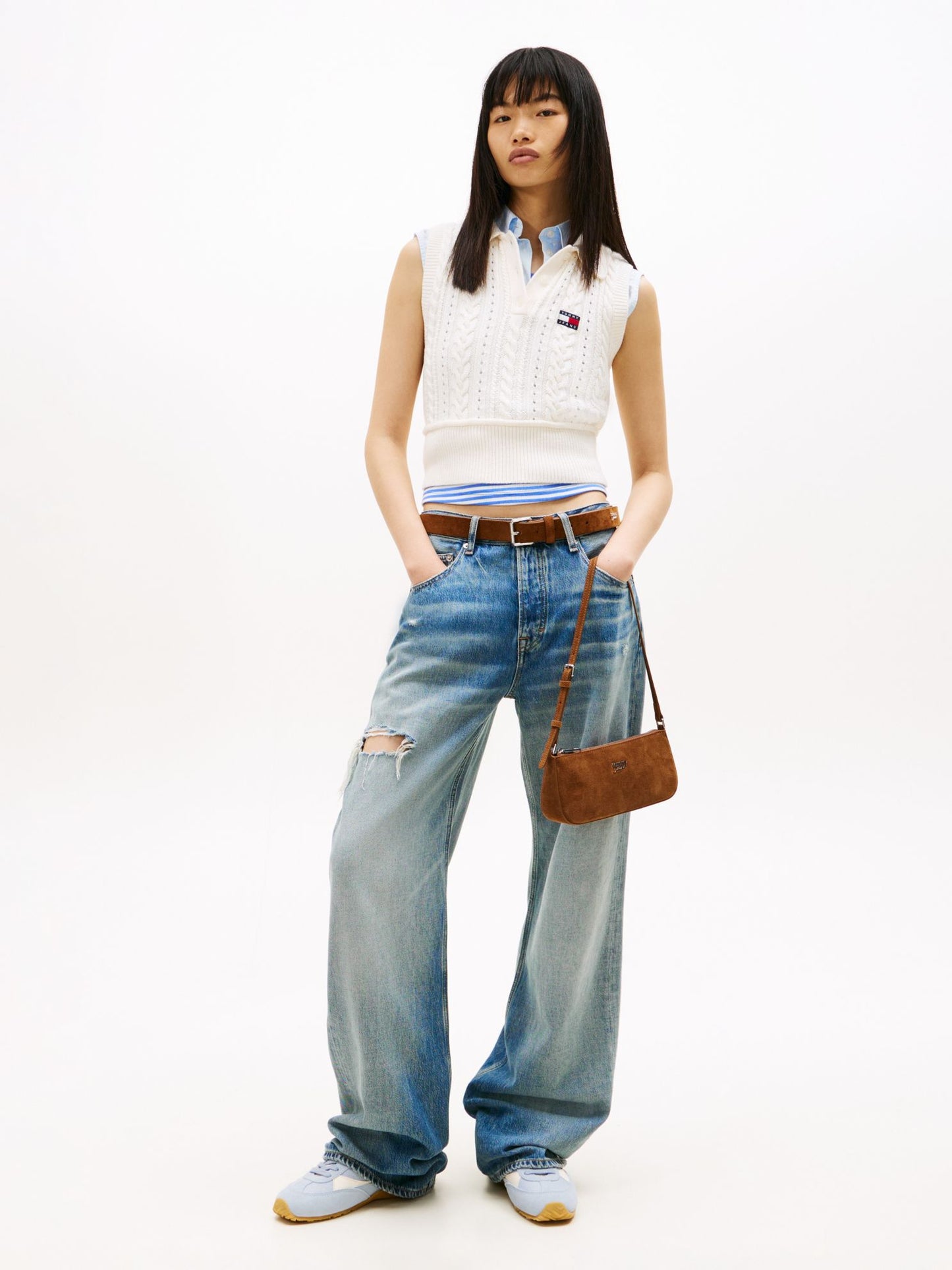Tommy Hilfiger Tommy Jeans Distressed Straight Jean