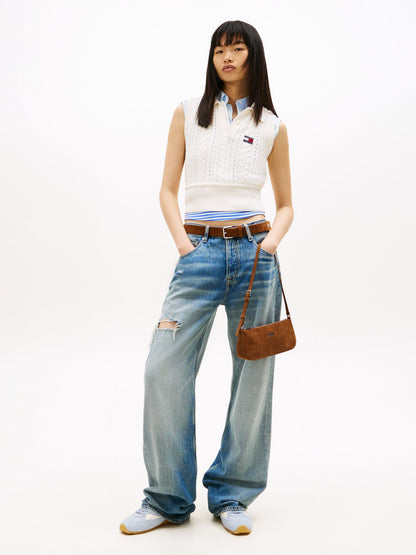 Tommy Hilfiger Tommy Jeans Distressed Straight Jean