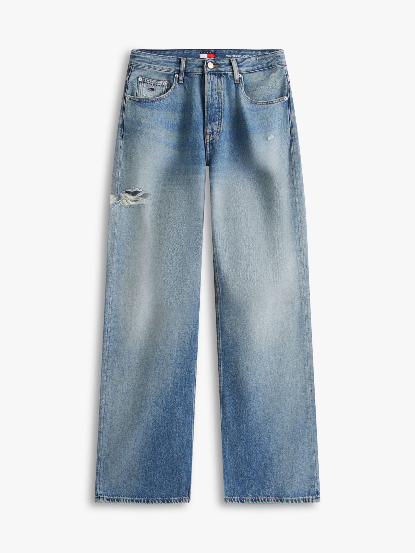 Tommy Hilfiger Tommy Jeans Distressed Straight Jean