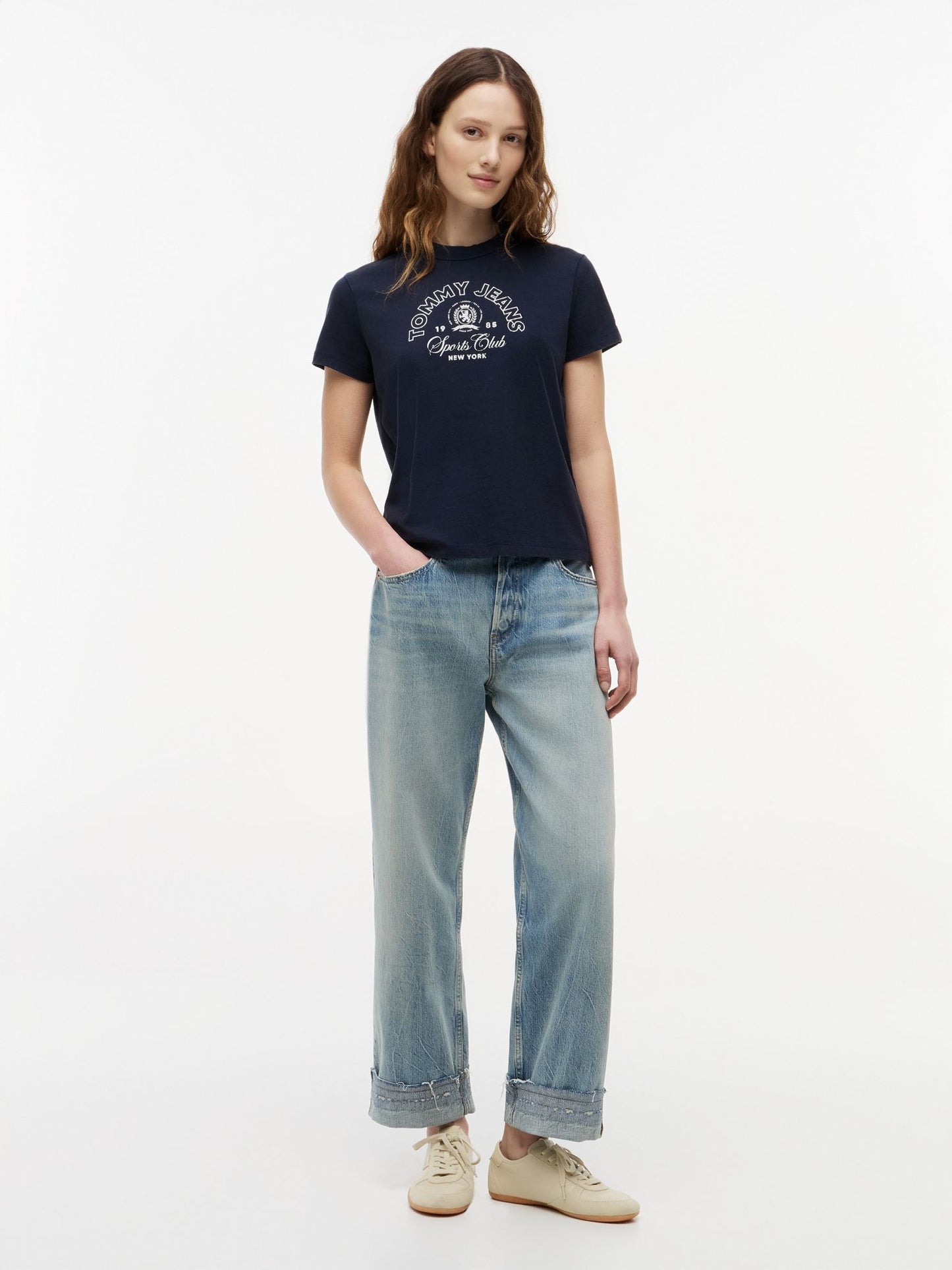 Tommy Hilfiger Tommy Jeans Cuffed Slim Straight Jean