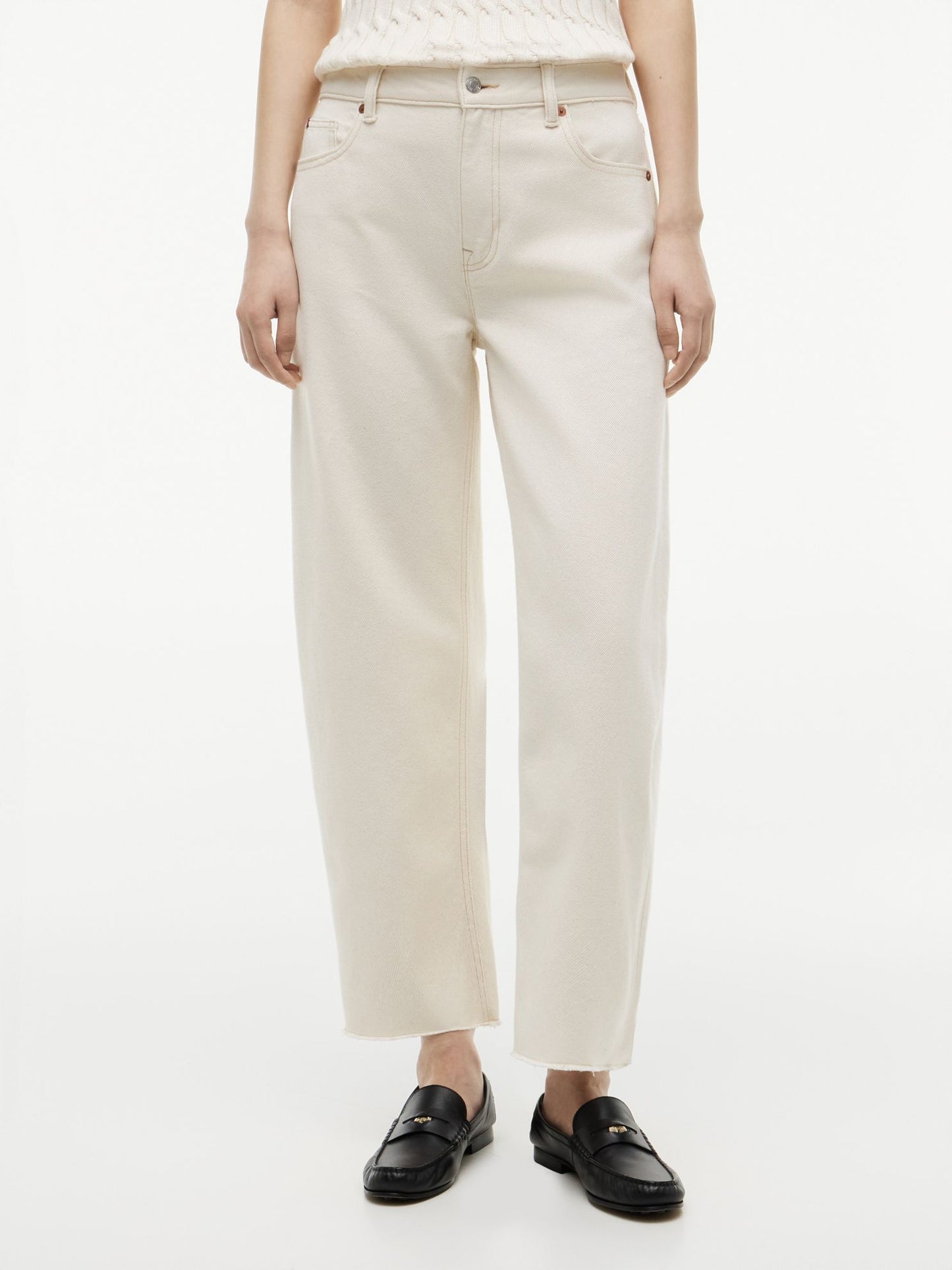 Tommy Hilfiger Stretch High-Rise Barrel Jean
