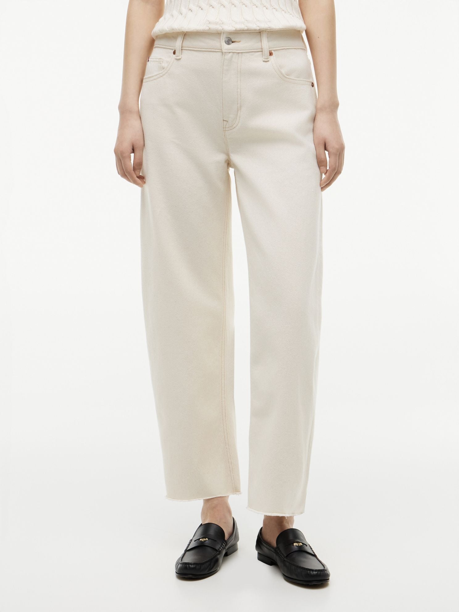 Tommy Hilfiger Stretch High-Rise Barrel Jean
