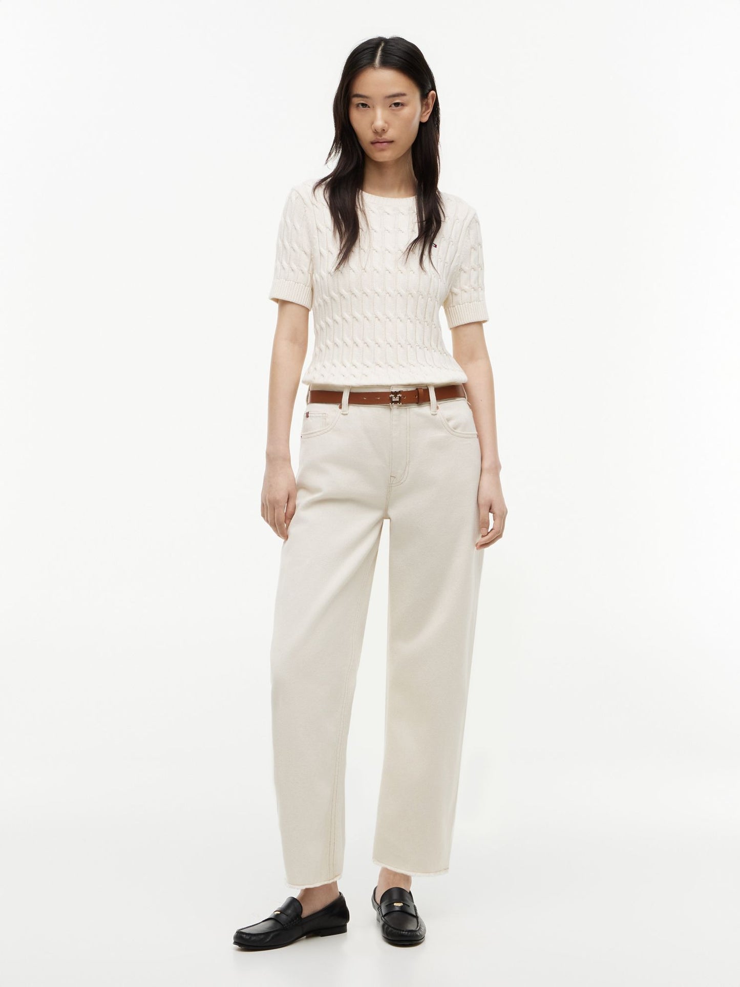 Tommy Hilfiger Stretch High-Rise Barrel Jean