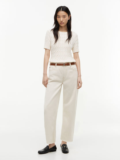 Tommy Hilfiger Stretch High-Rise Barrel Jean