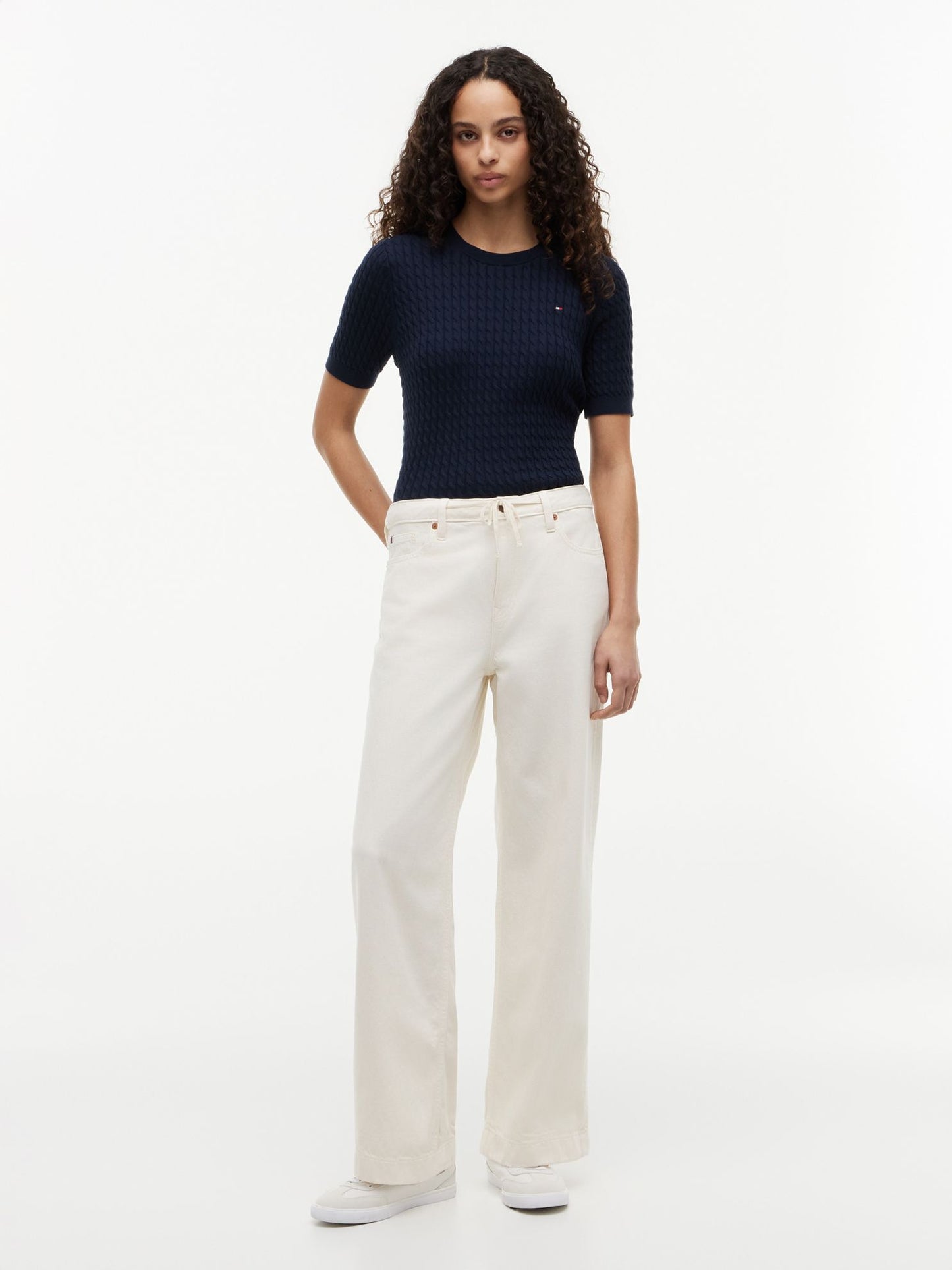 Tommy Hilfiger Pull-On Wide Leg Jean