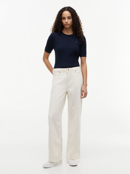 Tommy Hilfiger Pull-On Wide Leg Jean
