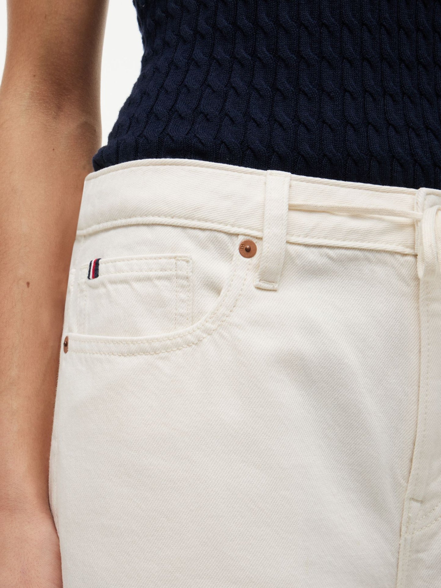 Tommy Hilfiger Pull-On Wide Leg Jean