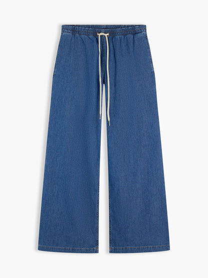 Tommy Hilfiger Mid-Rise Wide Leg Pull-On Jean