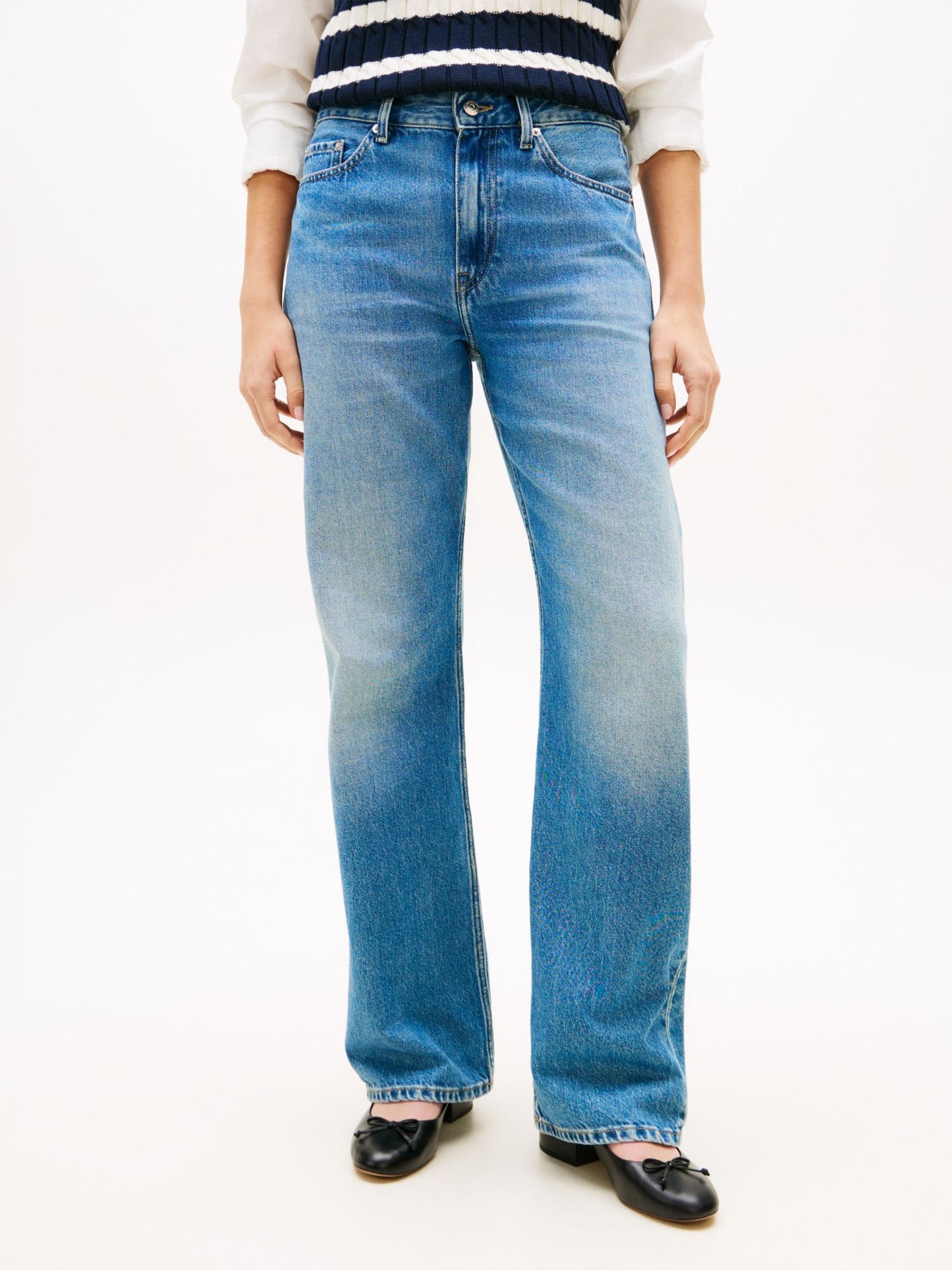Tommy Hilfiger Mid-Rise Loose Straight Jean