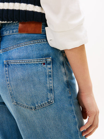 Tommy Hilfiger Mid-Rise Loose Straight Jean