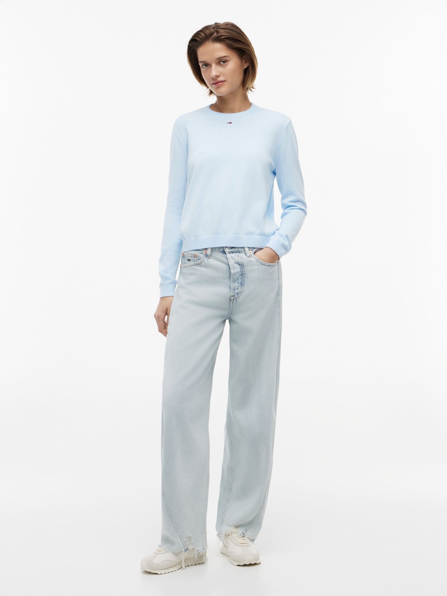 Tommy Hilfiger Tommy Jeans Distressed Barrel Jean