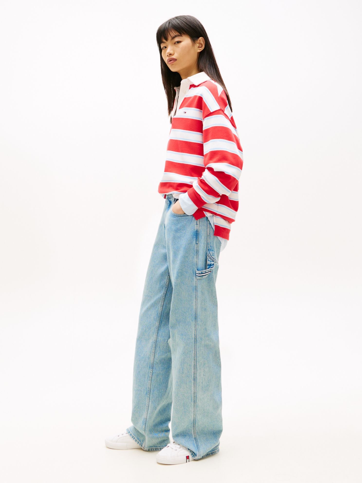 Tommy Hilfiger Tommy Jeans Distressed Straight Jean