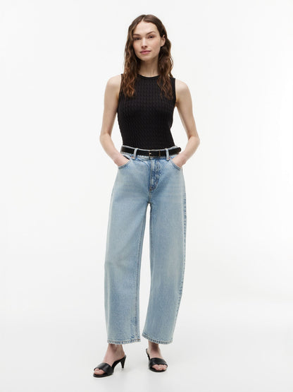 Tommy Hilfiger Stretch High-Rise Barrel Jean