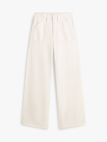 Tommy Hilfiger High-Rise Stretch Wide Leg Utility Jean