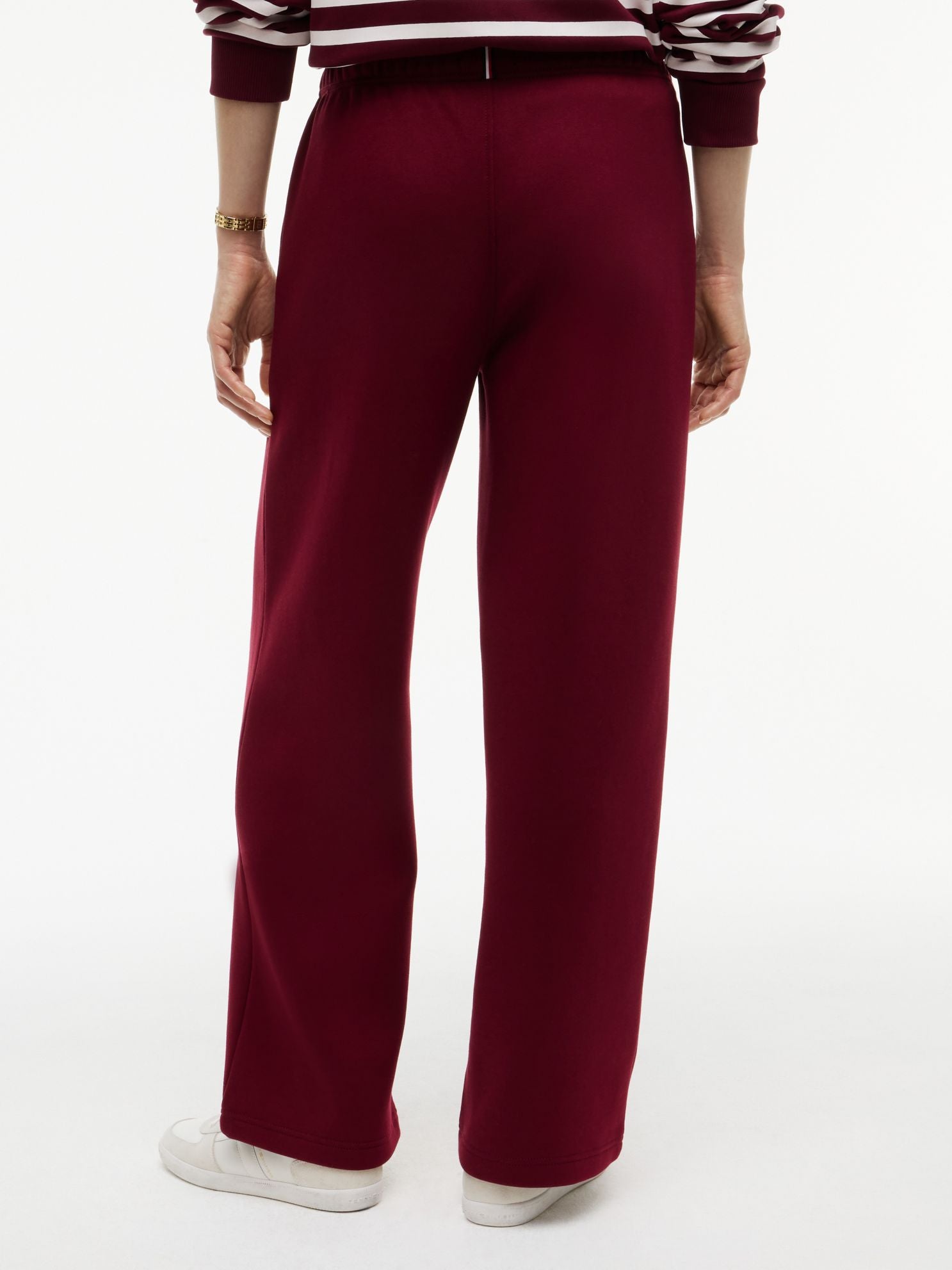 Tommy Hilfiger Varsity Crest Brushed-Back Sweatpant