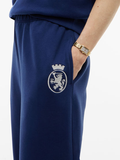 Tommy Hilfiger Varsity Crest Brushed-Back Sweatpant