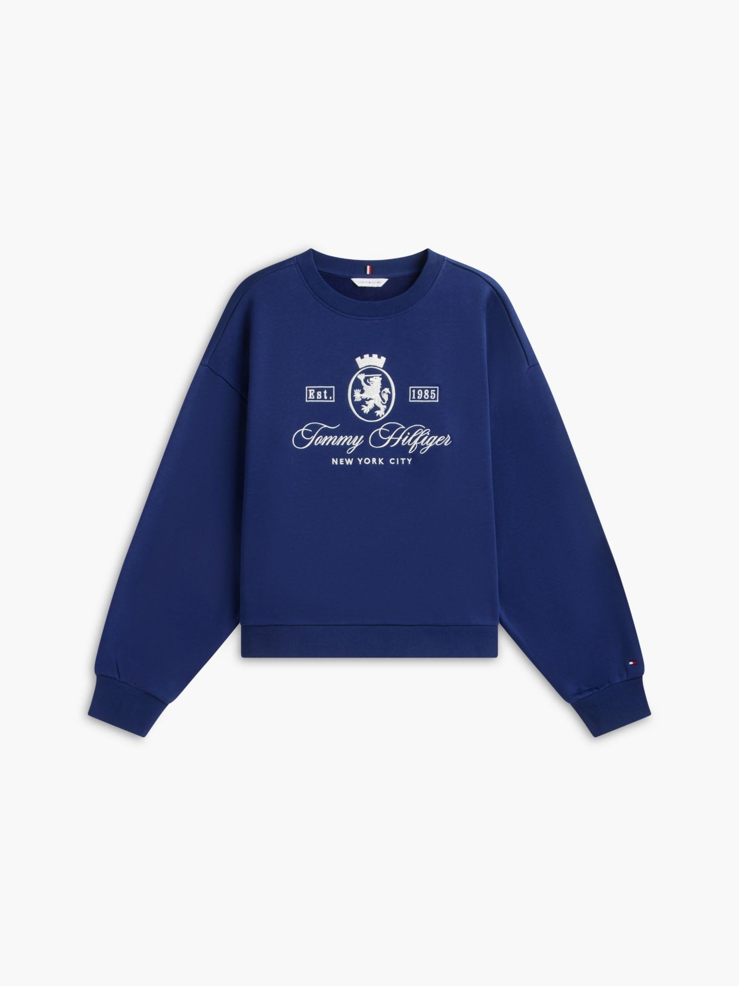 Tommy Hilfiger Relaxed Fit Crest Logo Sweatshirt