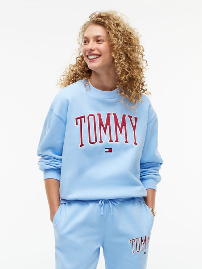 Tommy Hilfiger Varsity Tommy Logo Crewneck Sweatshirt