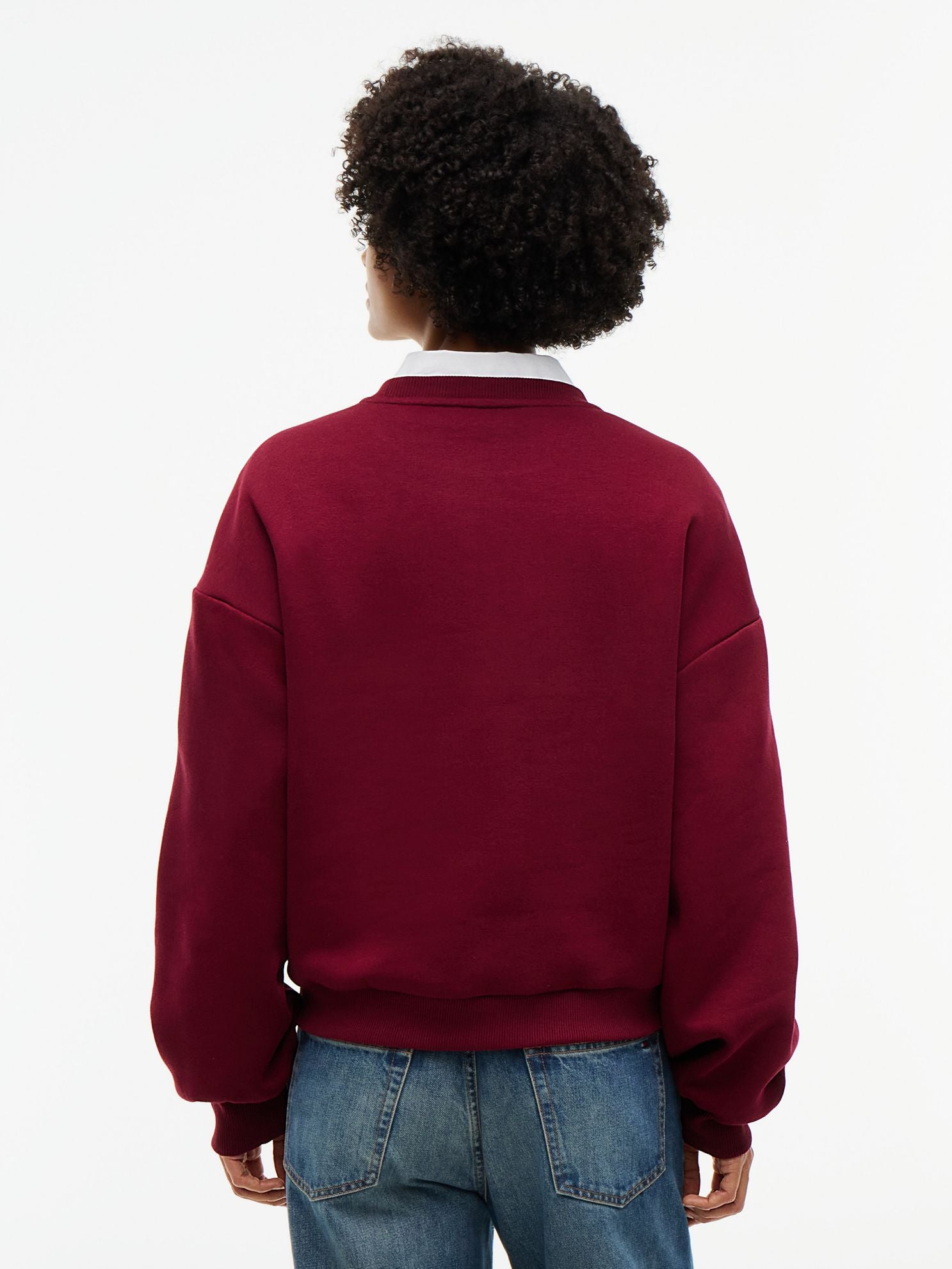 Tommy Hilfiger Relaxed Fit Crest Logo Sweatshirt
