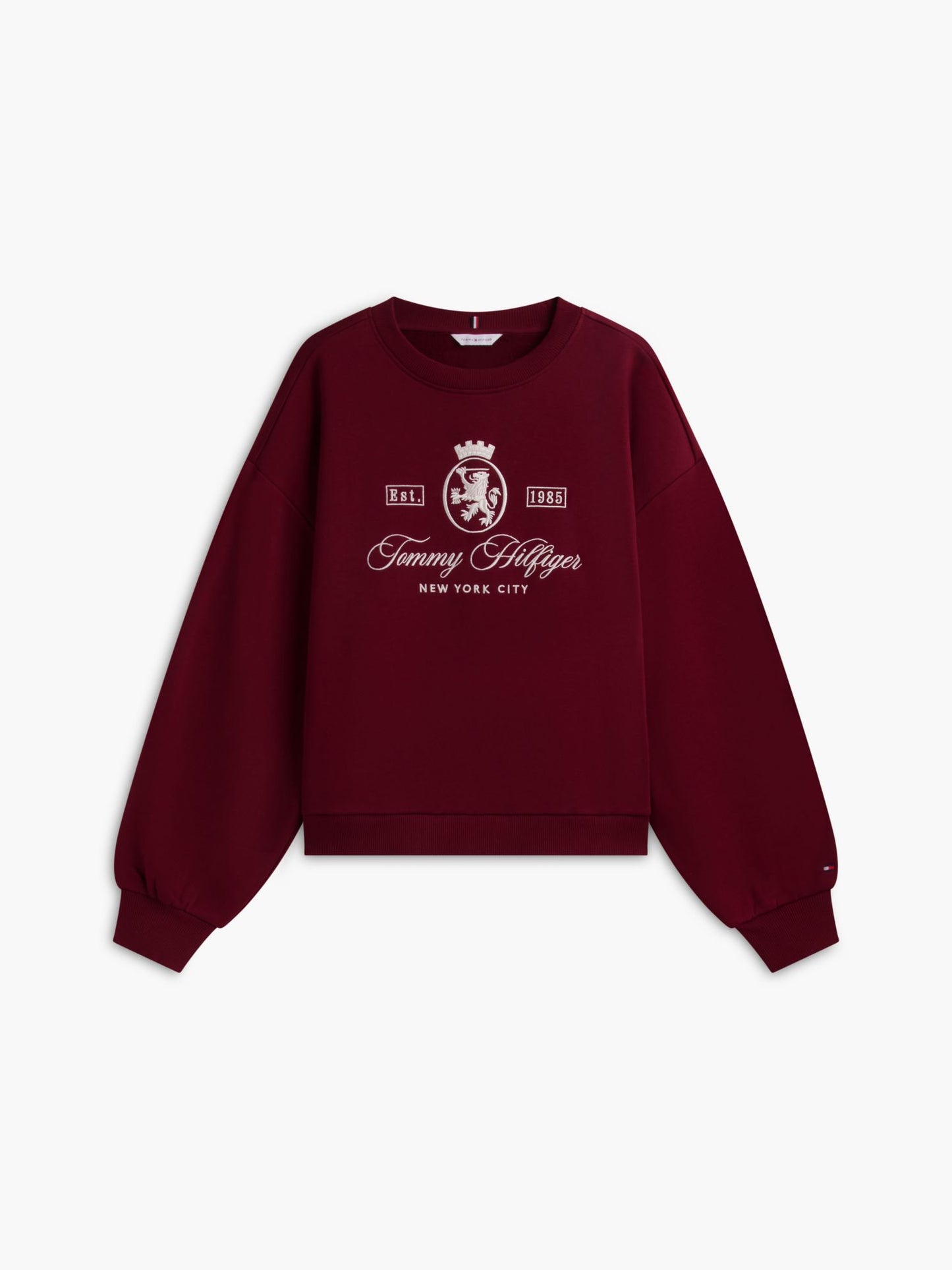 Tommy Hilfiger Relaxed Fit Crest Logo Sweatshirt
