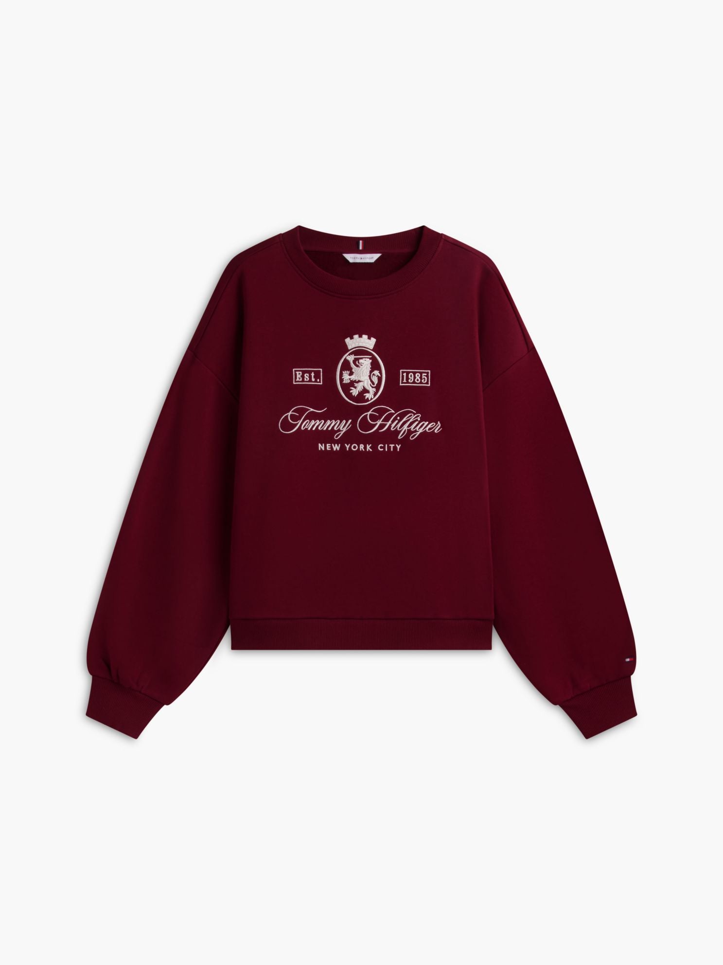 Tommy Hilfiger Relaxed Fit Crest Logo Sweatshirt
