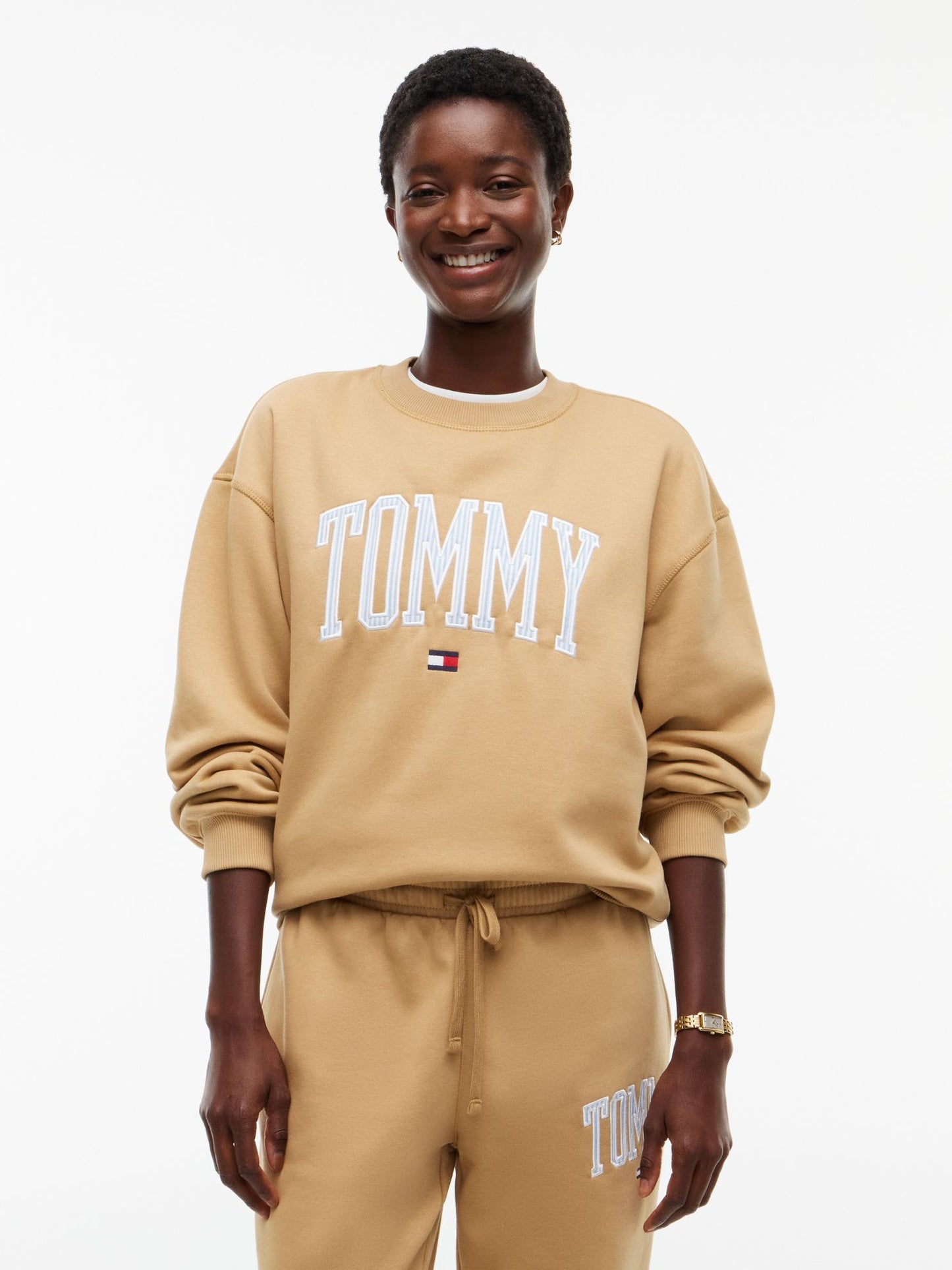 Tommy Hilfiger Varsity Tommy Logo Crewneck Sweatshirt