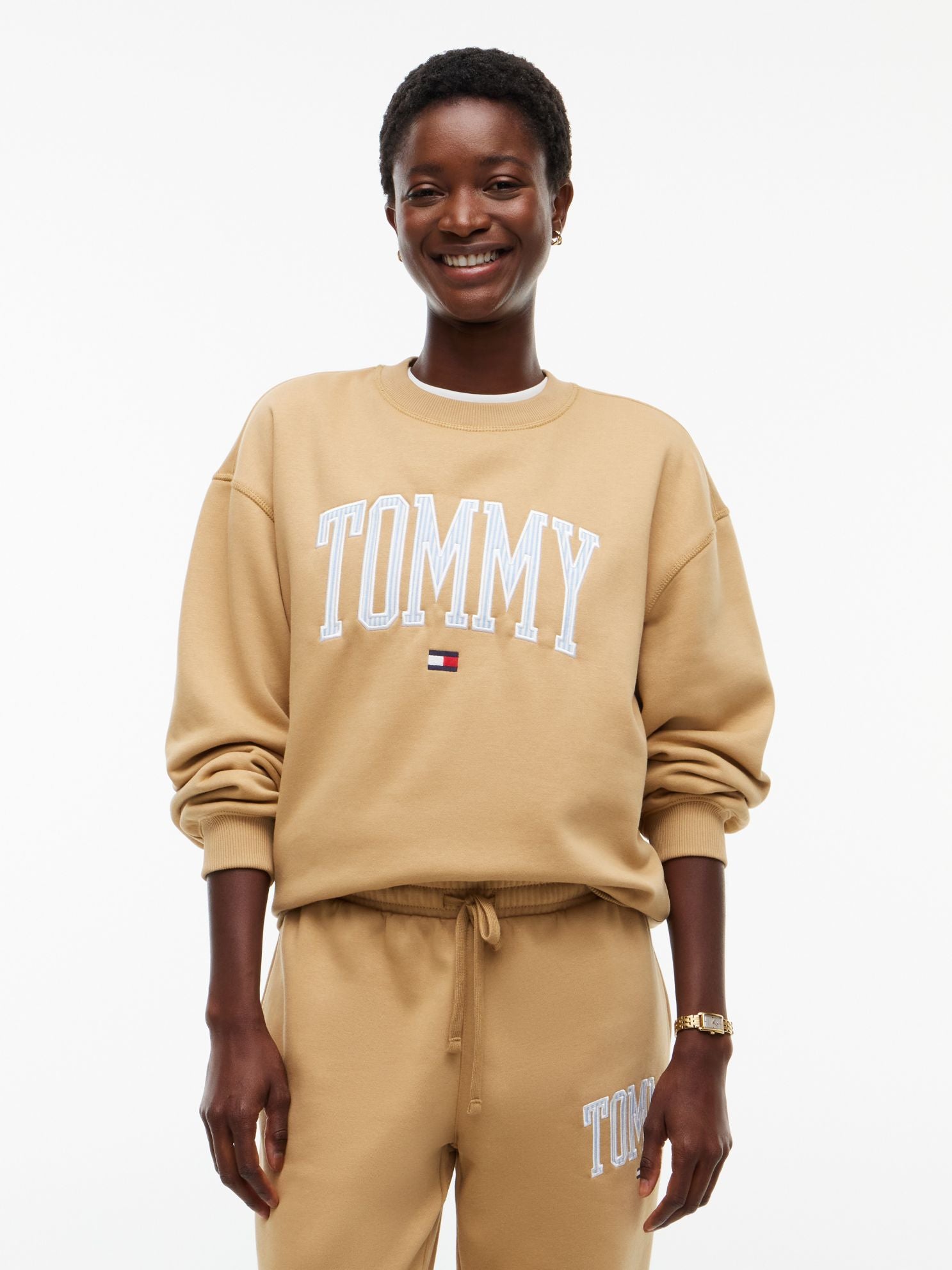 Tommy Hilfiger Varsity Tommy Logo Crewneck Sweatshirt