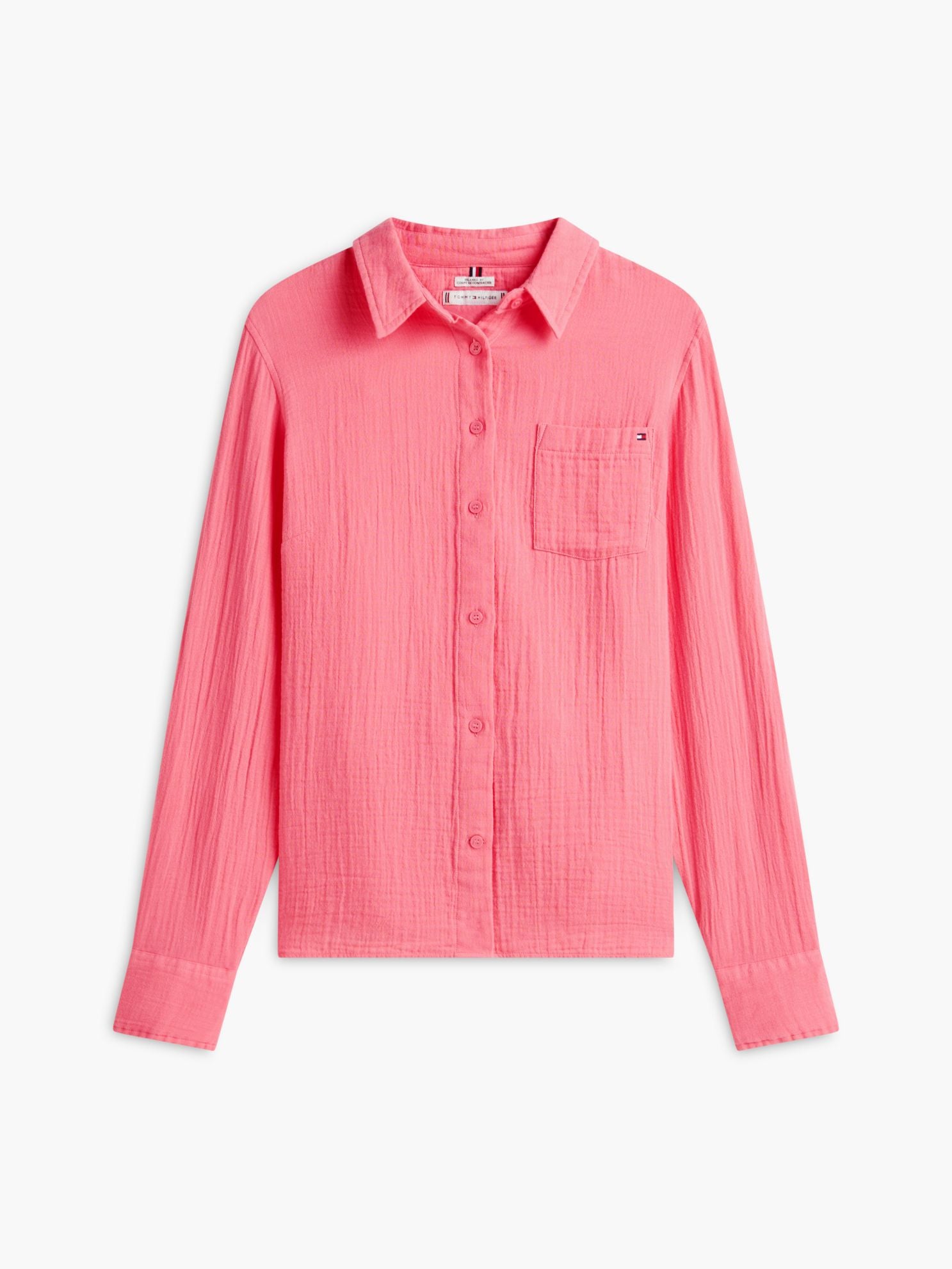 Tommy Hilfiger Gauze Roll-Tab Pocket Shirt