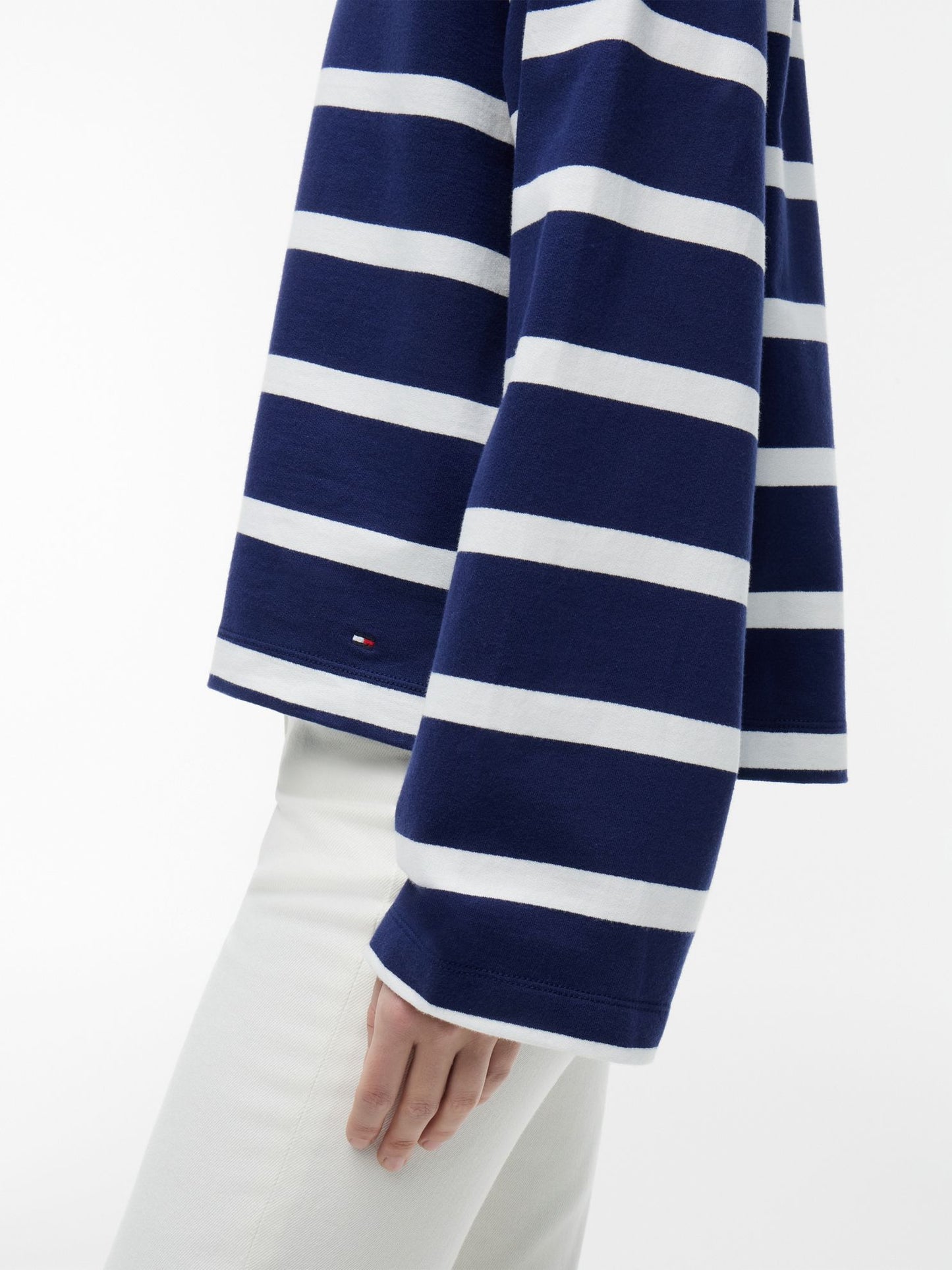 Tommy Hilfiger Breton Stripe Crewneck Sweatshirt