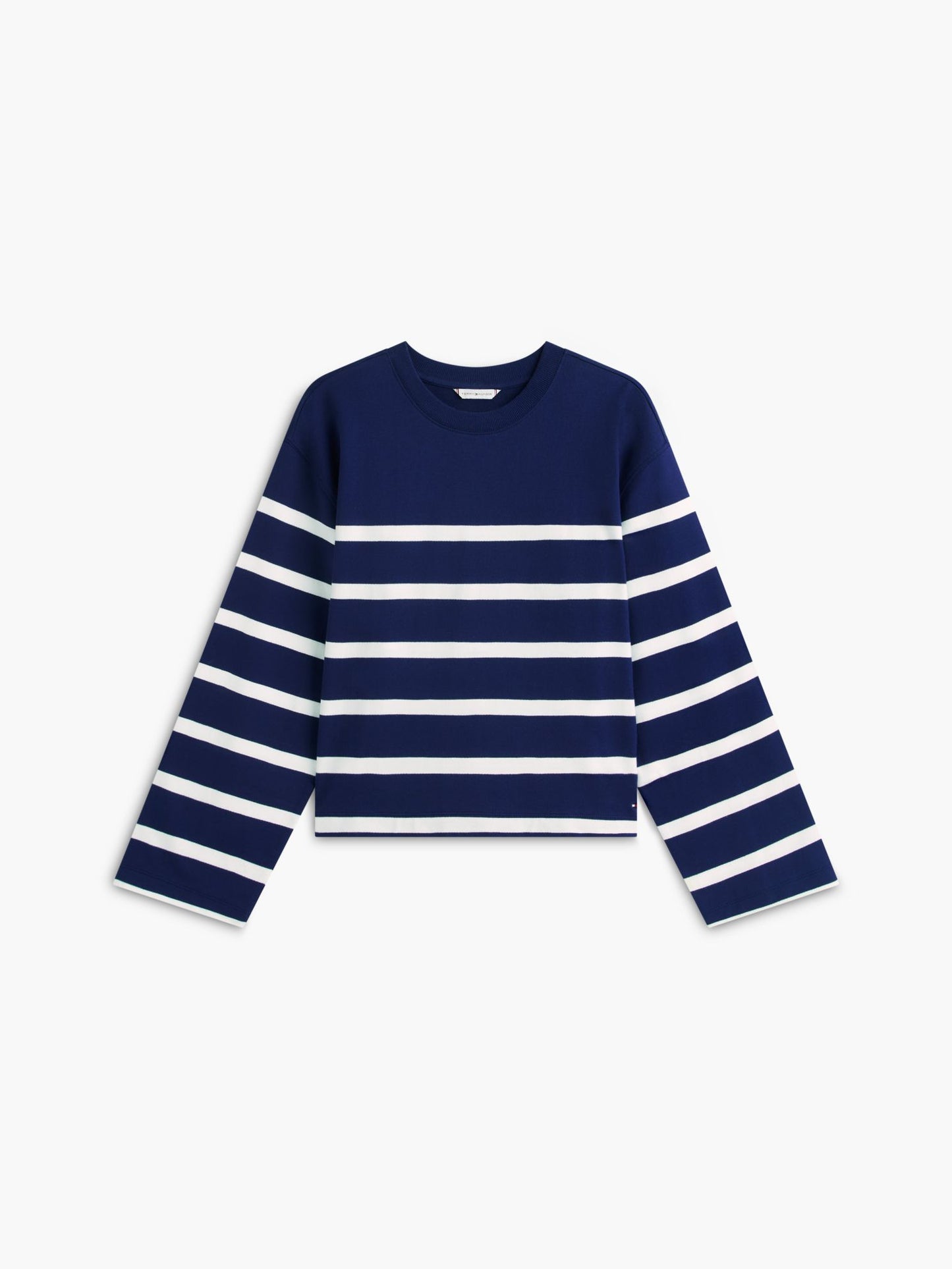 Tommy Hilfiger Breton Stripe Crewneck Sweatshirt