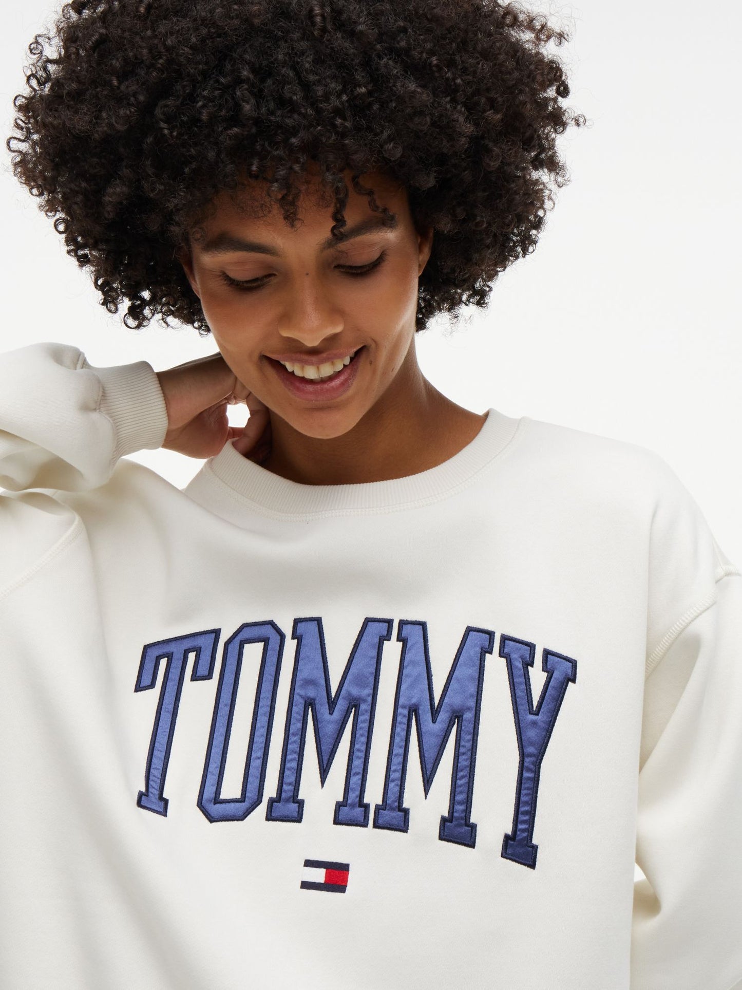 Tommy Hilfiger Varsity Tommy Logo Crewneck Sweatshirt