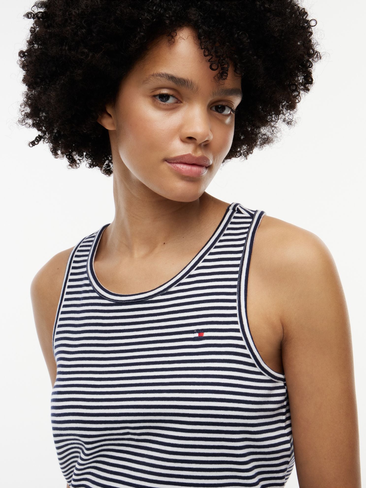 Tommy Hilfiger Striped Tank Top & Short Sleep Set