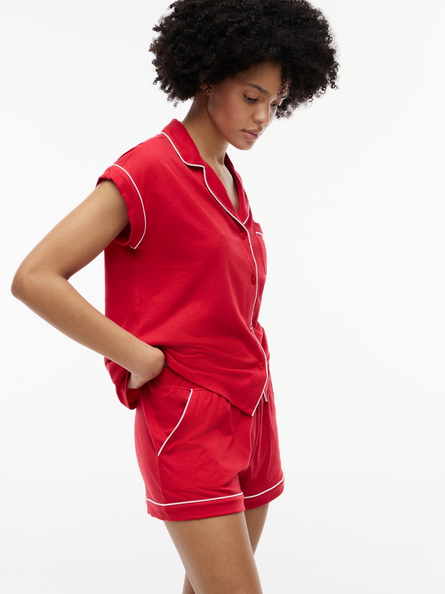 Tommy Hilfiger Short And Shirt Sleep Set