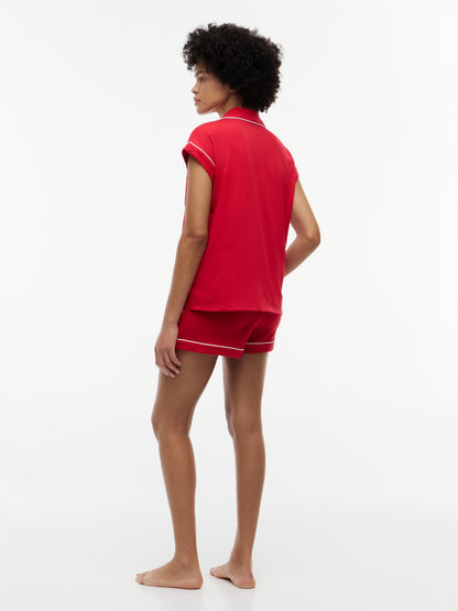 Tommy Hilfiger Short And Shirt Sleep Set