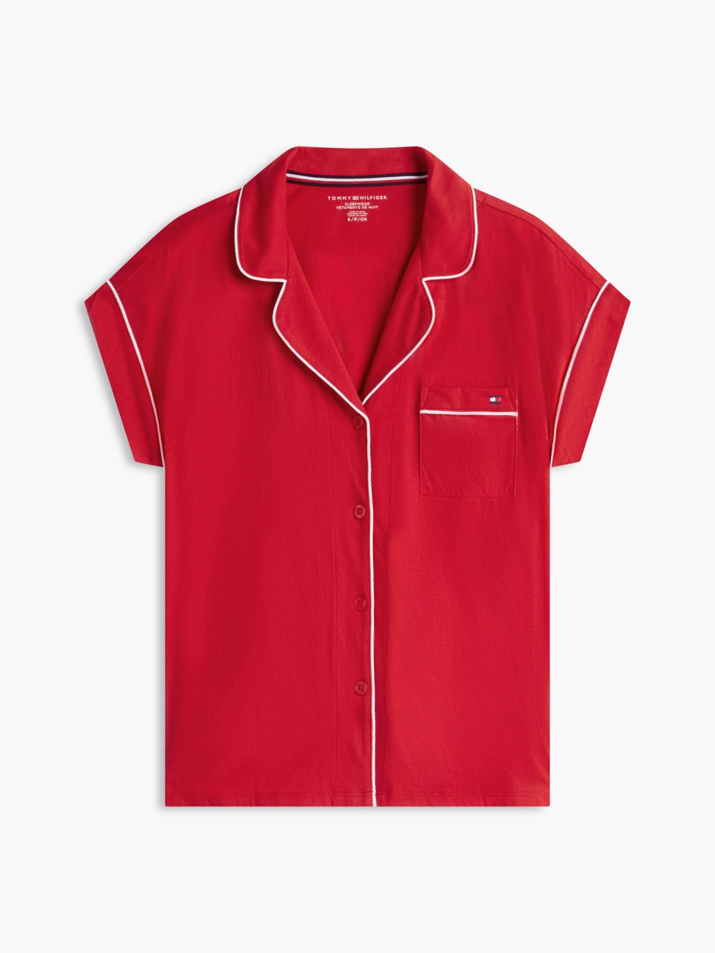 Tommy Hilfiger Short And Shirt Sleep Set