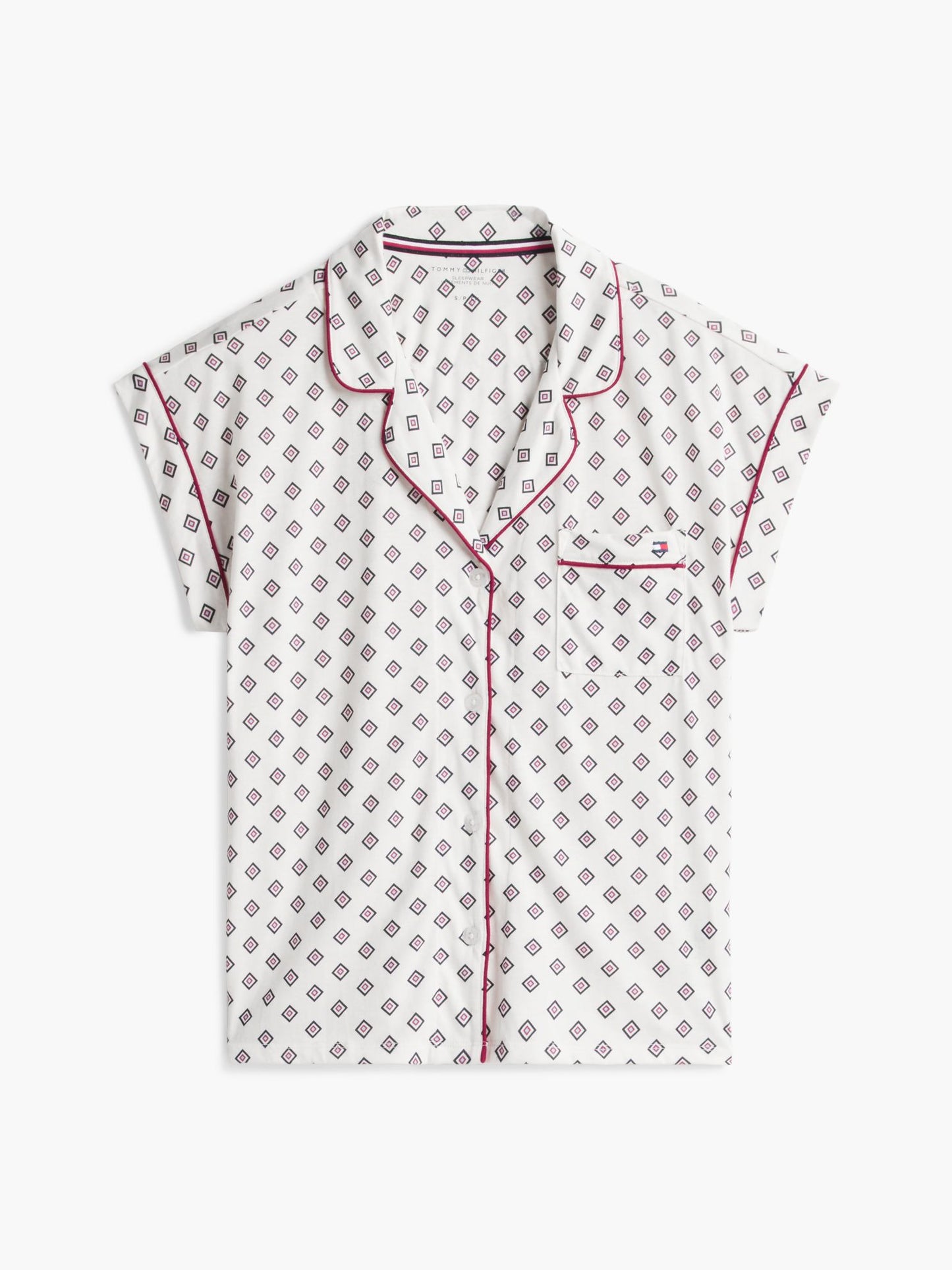 Tommy Hilfiger Short And Shirt Sleep Set