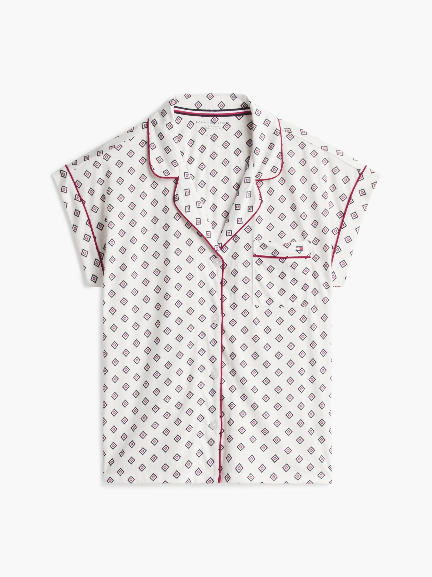 Tommy Hilfiger Short And Shirt Sleep Set