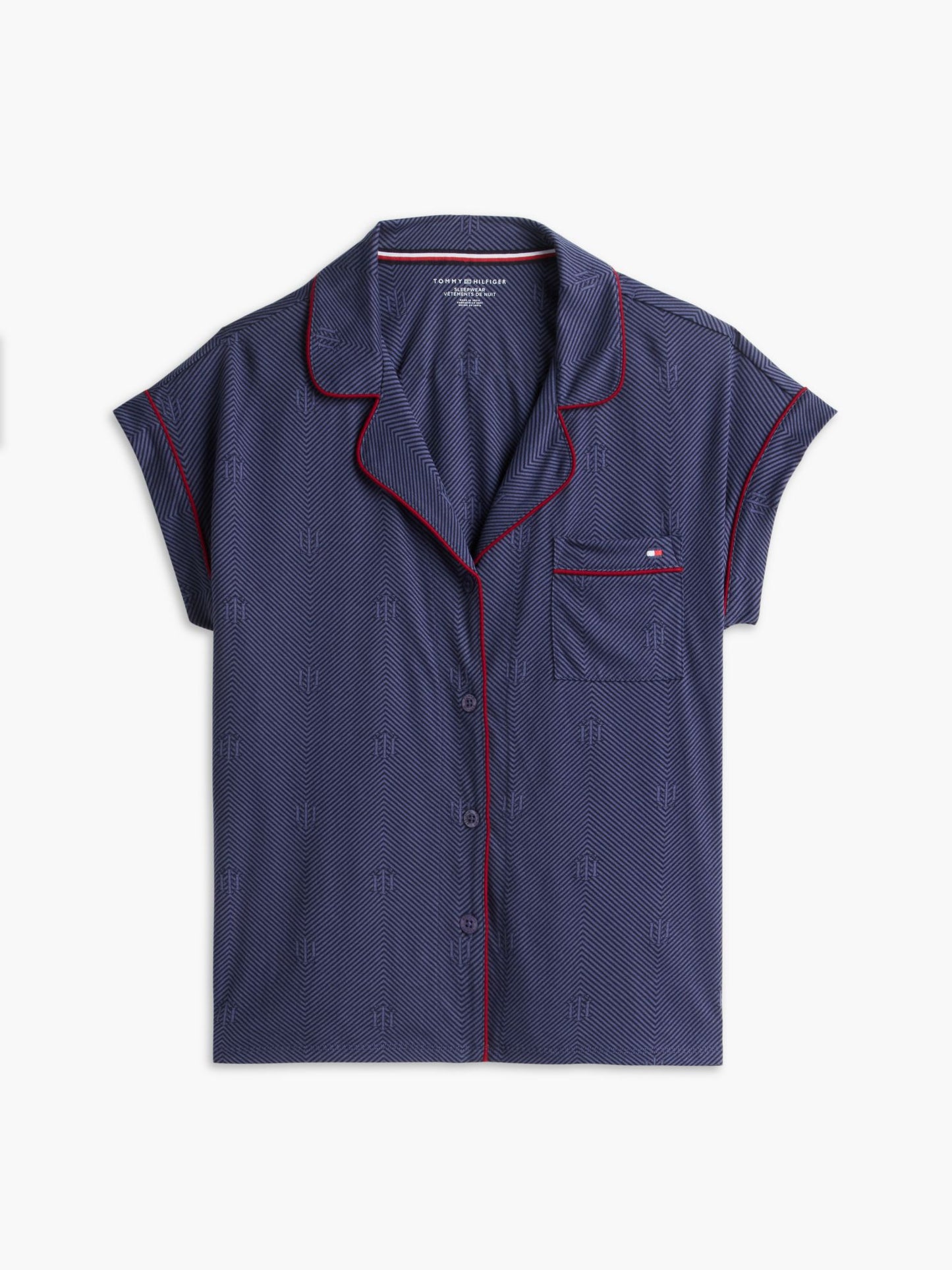 Tommy Hilfiger Short And Shirt Sleep Set