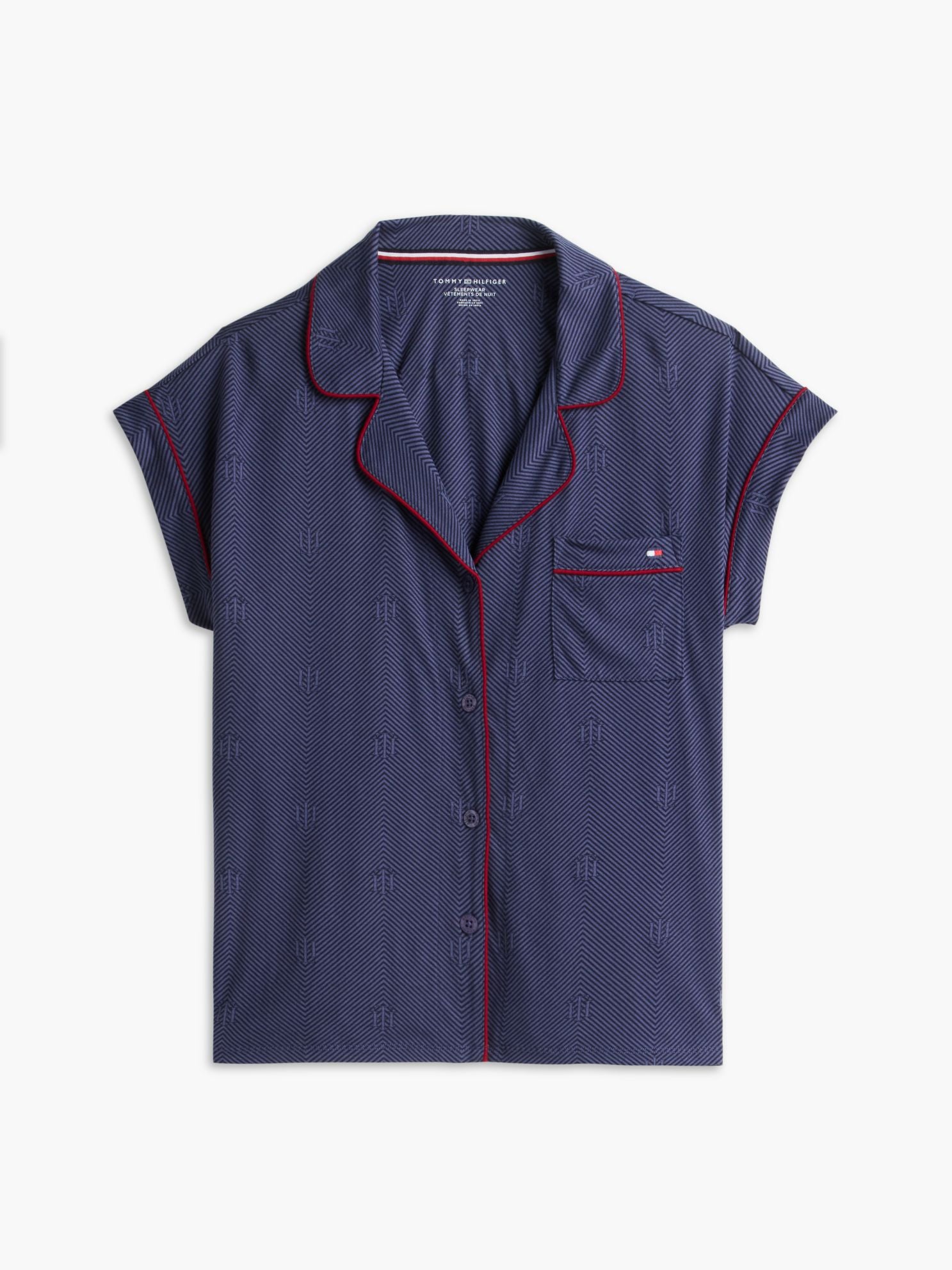 Tommy Hilfiger Short And Shirt Sleep Set