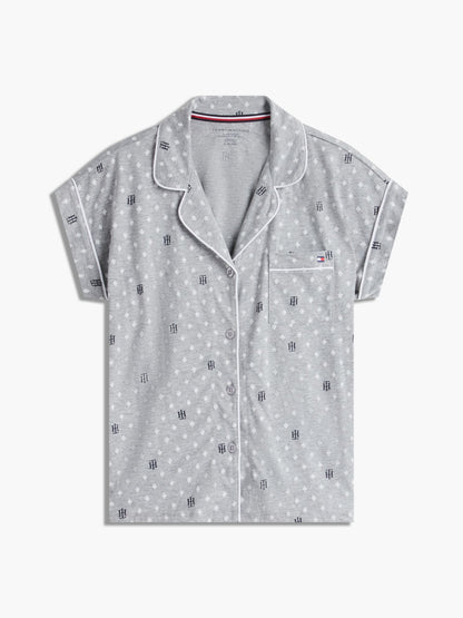 Tommy Hilfiger Short And Shirt Sleep Set