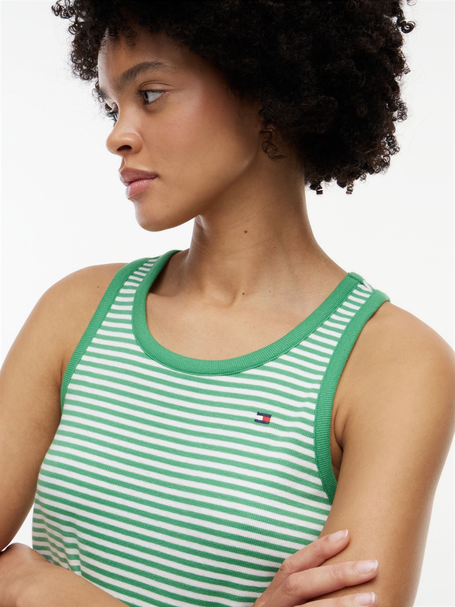 Tommy Hilfiger Striped Tank Top & Short Sleep Set