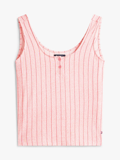 Tommy Hilfiger Cropped Tank Top & Pant Sleep Set