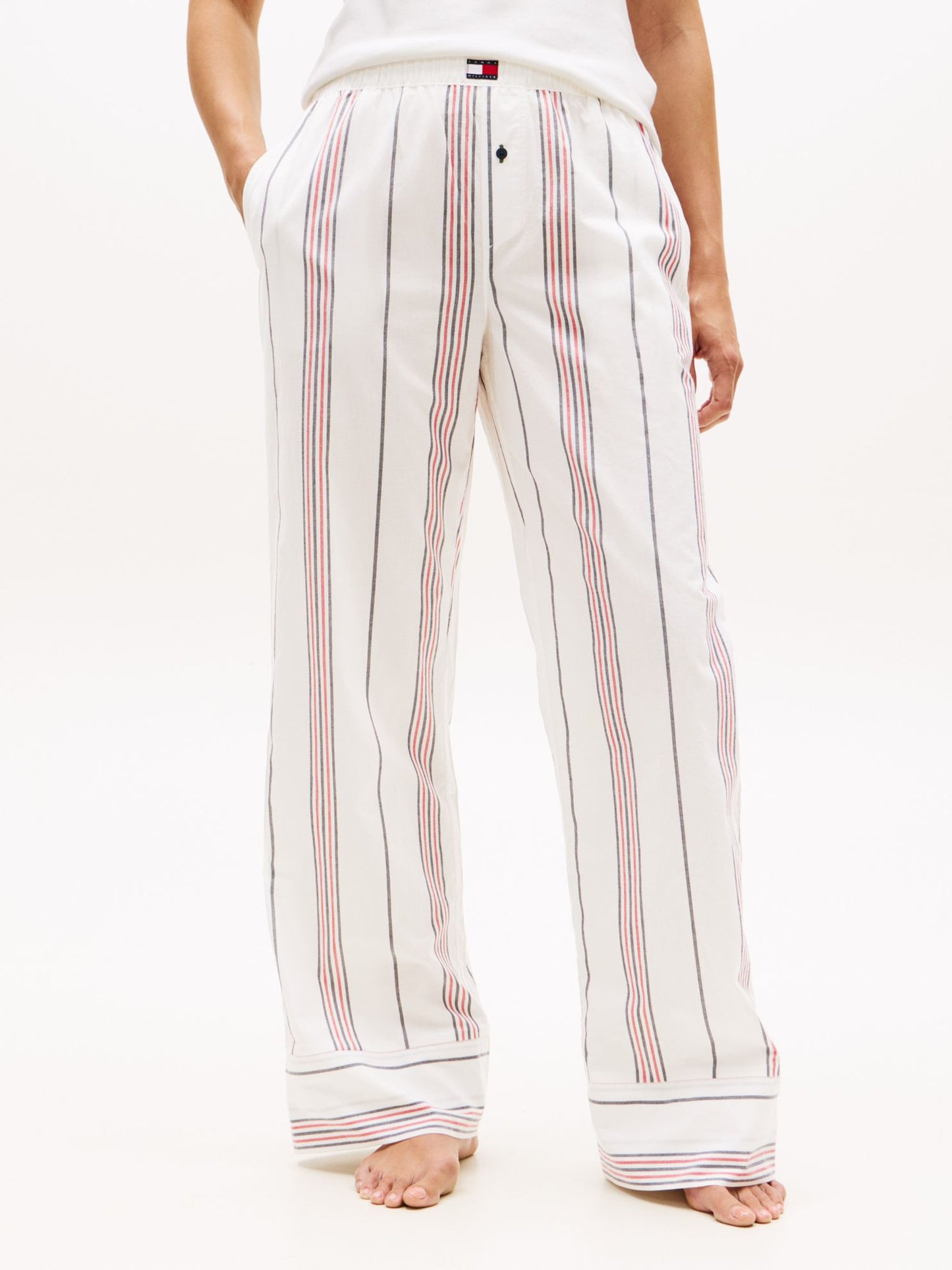 Tommy Hilfiger Stripe Poplin Sleep Pant