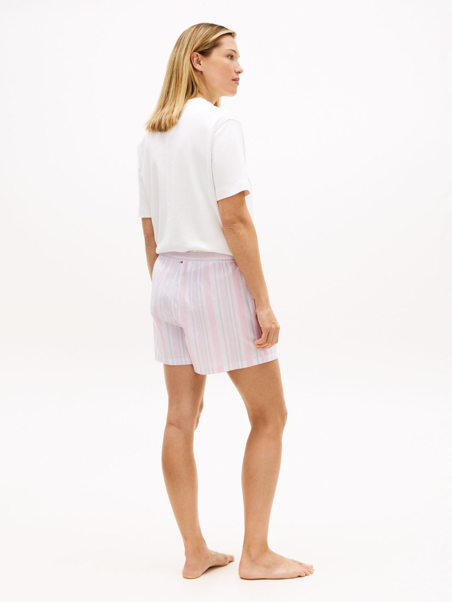Tommy Hilfiger Stripe Poplin Sleep Short